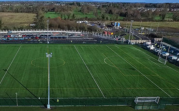 Astro turf pitch at Le Cheile Secondary School