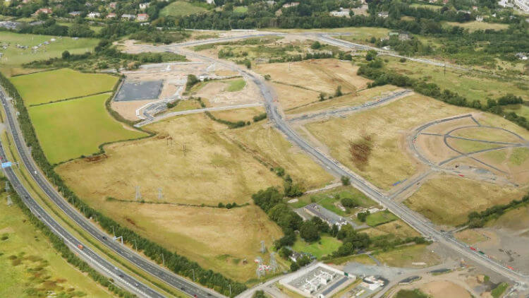 Development of artificial grass facility at Beckett Park Cherrywood