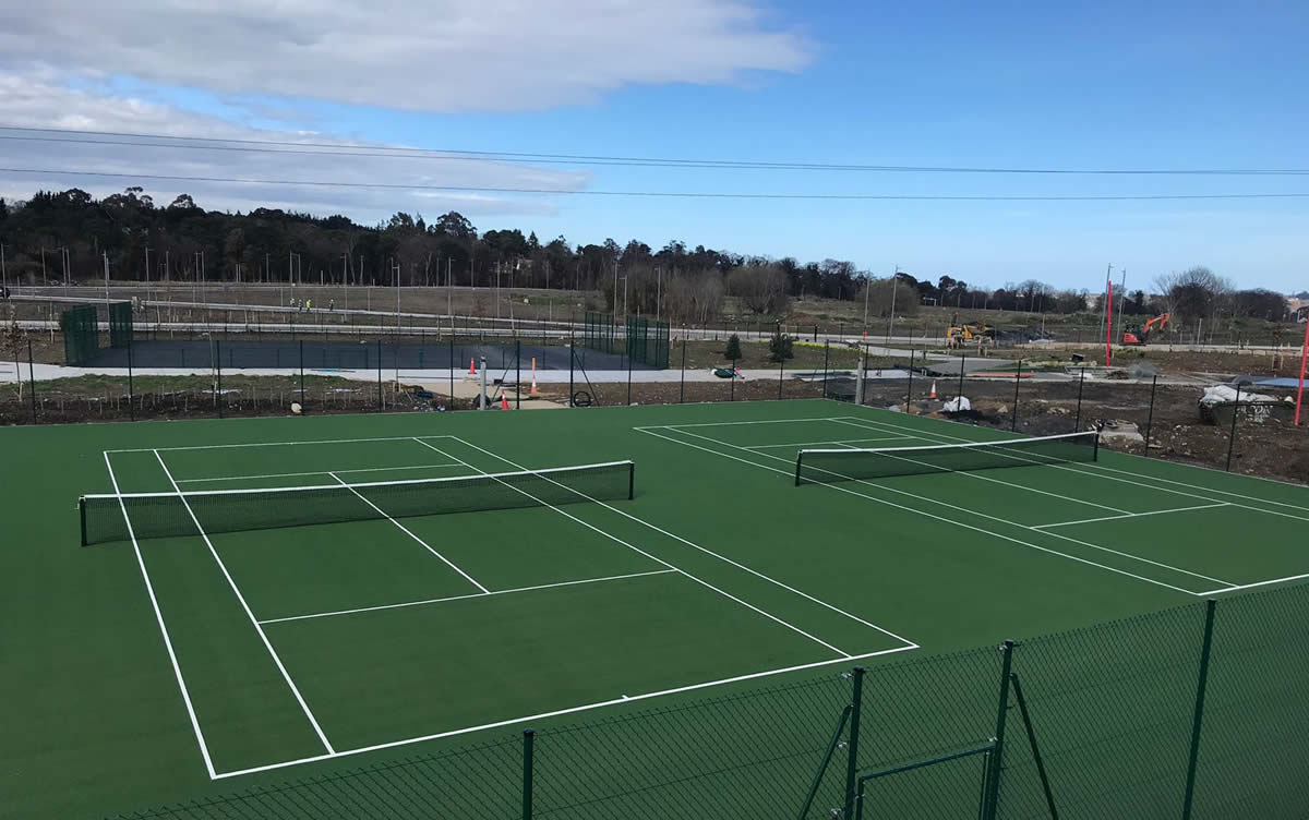 artificial tennis surfaces beckett park