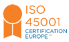 ISO45001
Occupational Health and Safety Management Certification Europe
