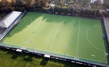 artificial grass-hockey pitch