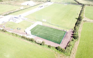 Ballyduff GAA artificial grass hurling pitch