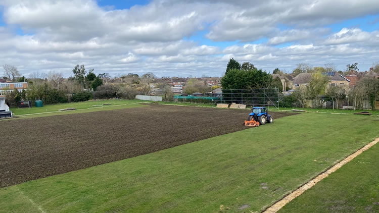 St Ives FC 3G pitch construction project