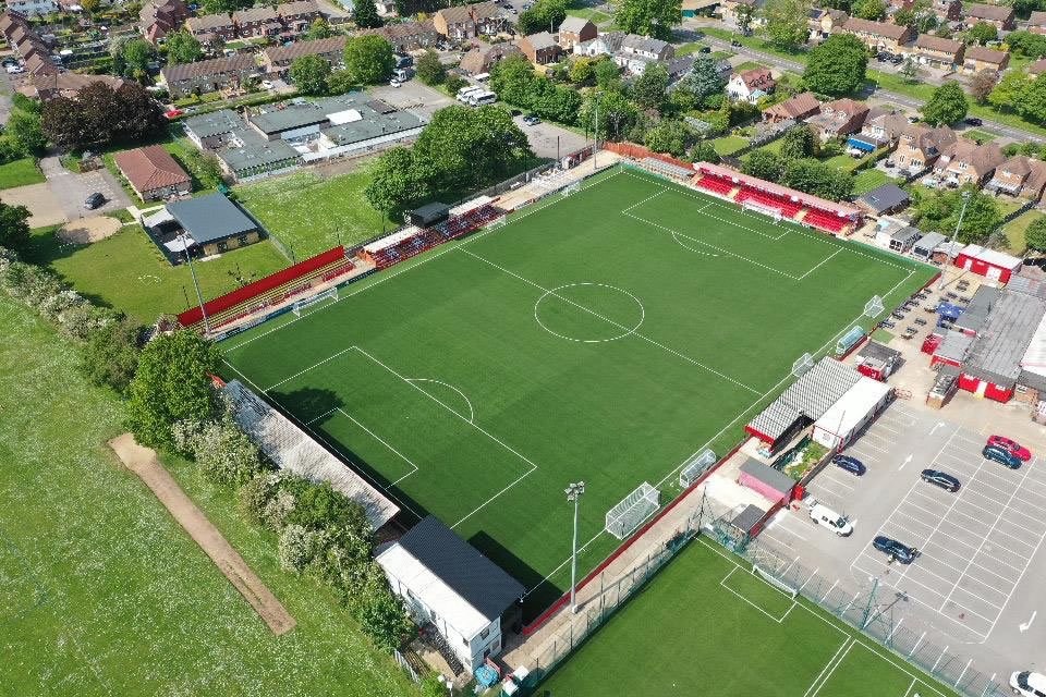 Hemel Hempstead Town FC artificial grass pitch
