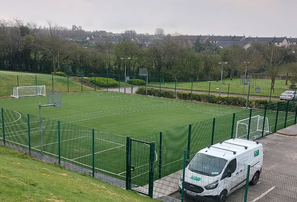 Cashel Community School artificial grass pitch