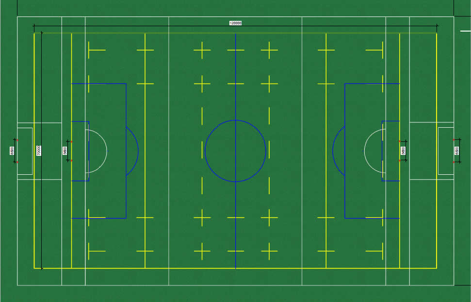 Kerdiffstown full-size artificial grass pitch