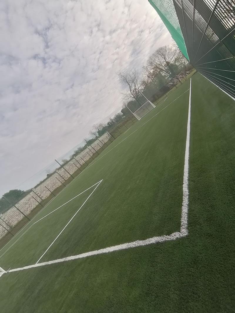 Artificial grass pitch at St Mochullas National School in Tulla, County Clare