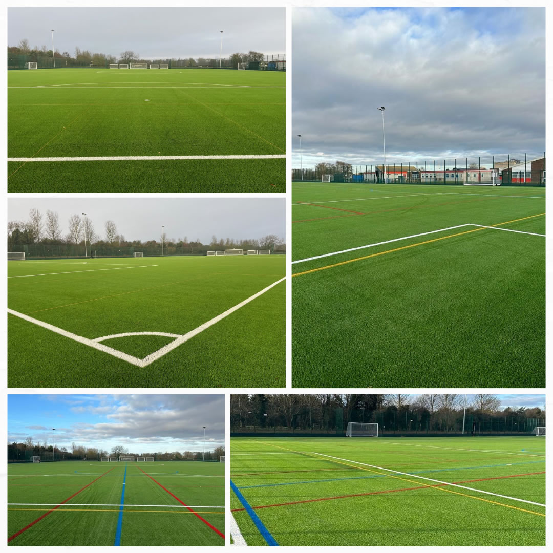 Artificial turf pitch at Humberston Academy
