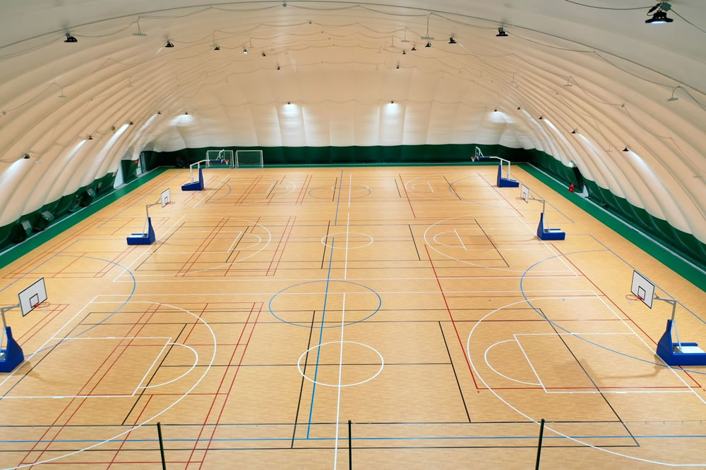 PST Sport air dome at Our Lady's School