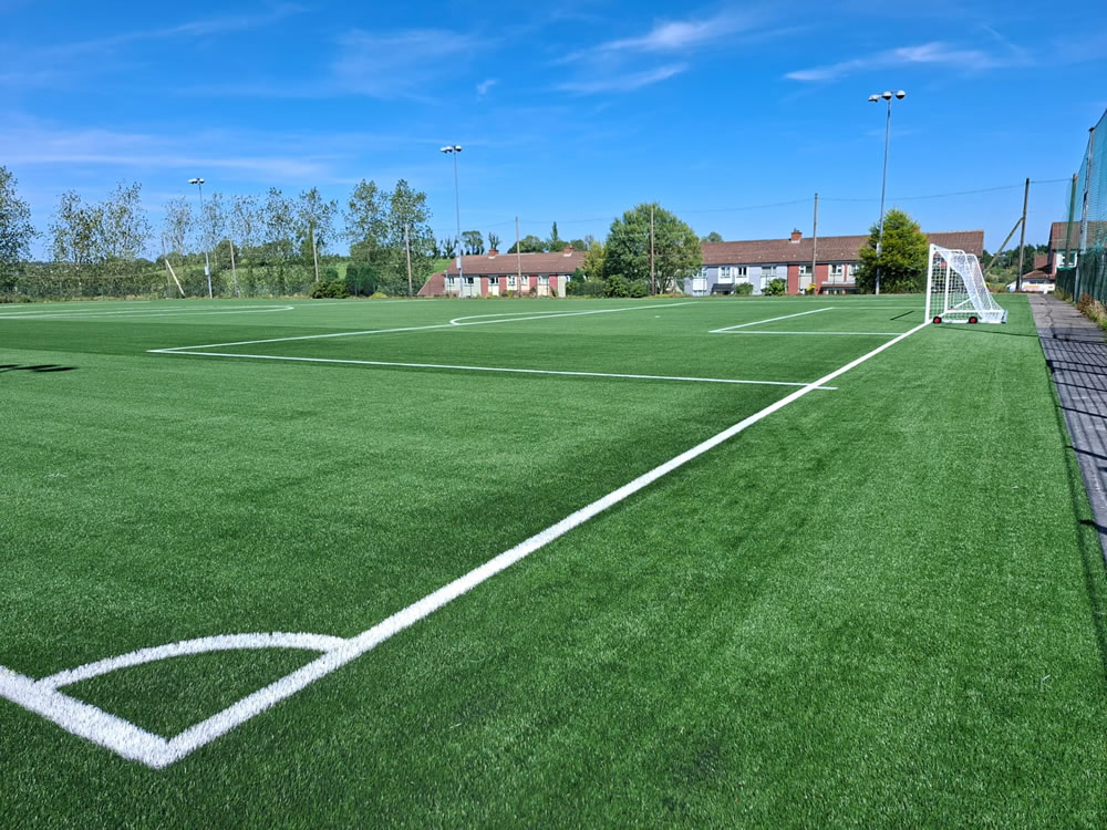 Artificial grass pitch resurface completed at Cavan Astro Park. 