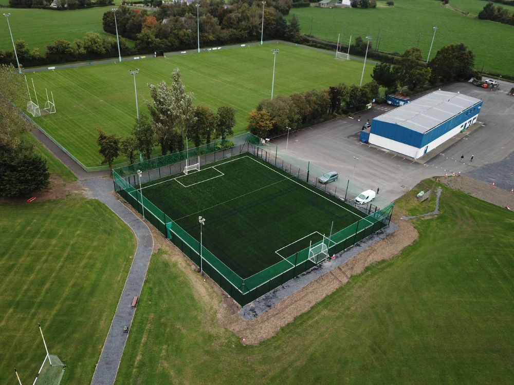 Artificial grass training pitch at St Margaret's GAA in Dublin