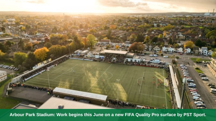 PST Sport Appointed to Deliver State-of-the-Art Pitch Resurface for Slough Town FC