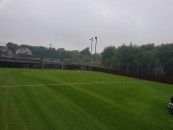 Artificial grass pitch at Aura Leisure Centre